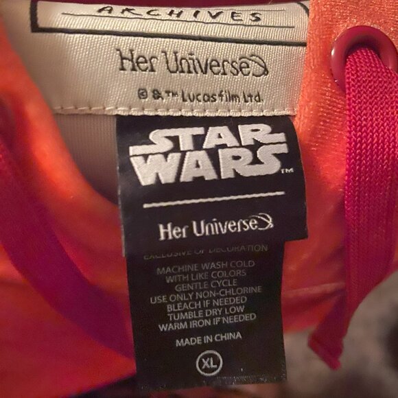NWOT Size XL Her Universe Padme Handmaid Hoodie - Picture 3 of 3